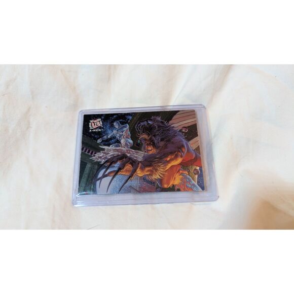 94 Fleer X-Men Ultra Limited Edition Subset 7 of 9 Iceman and Sabertooth - Picture 1 of 3